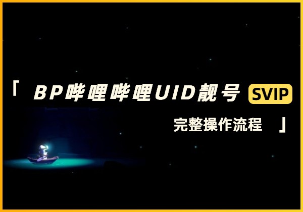 BP哔哩哔哩UID靓号_完整操作流程-顺风网舟