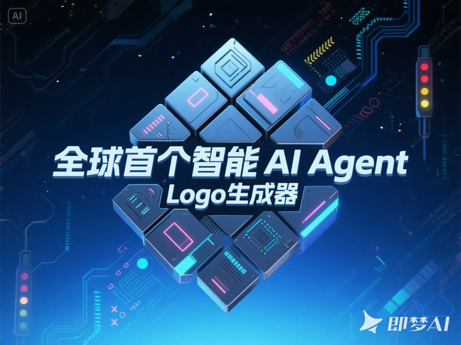 全球首个智能AI Agent Logo生成器-顺风网舟
