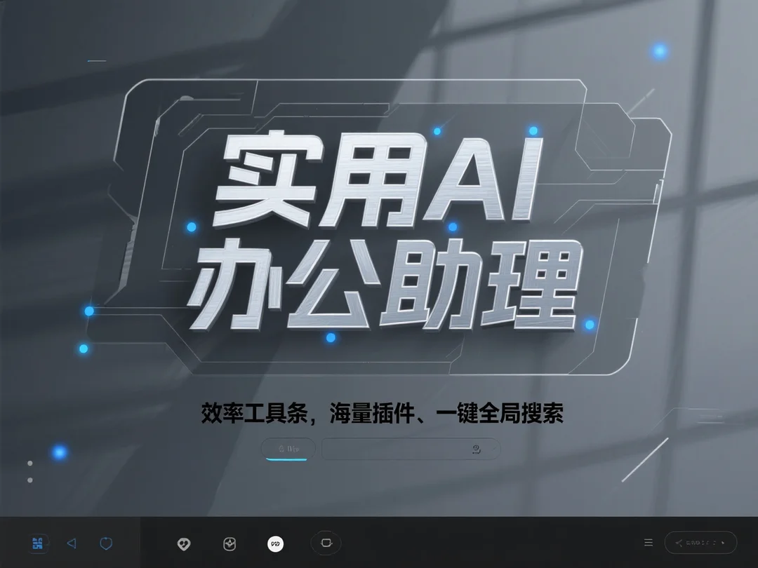 实用AI 办公助理_效率工具条_海量插件、一键全局搜索-顺风网舟