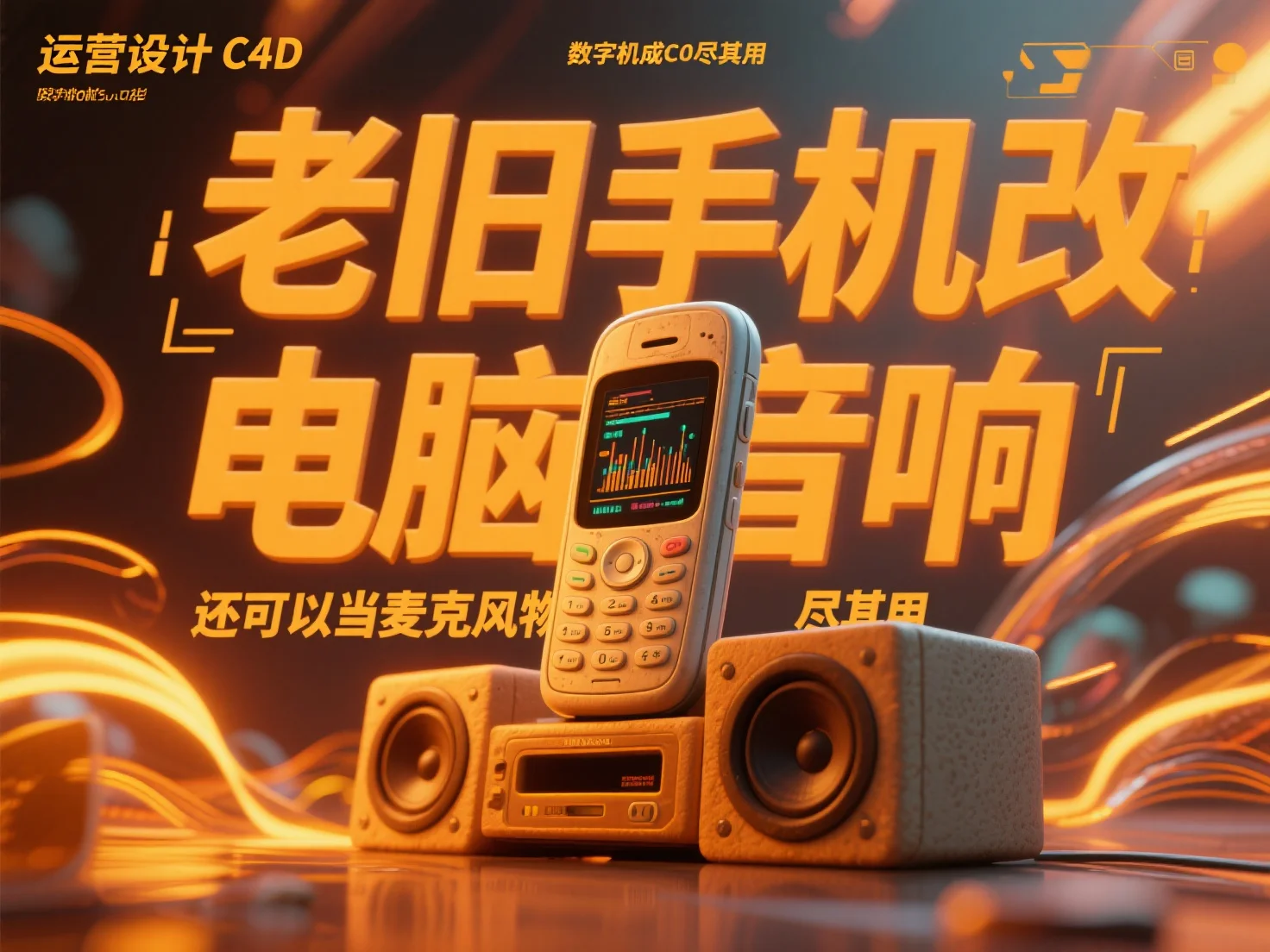 老旧手机改成电脑音响_还可以当麦克风物尽其用-顺风网舟