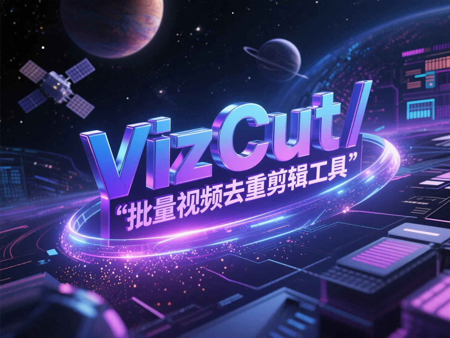 VizCut - 批量视频去重剪辑工具-顺风网舟